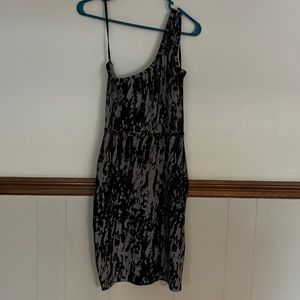 BCBG Maxazria one shoulder dress. Size medium. NWT.